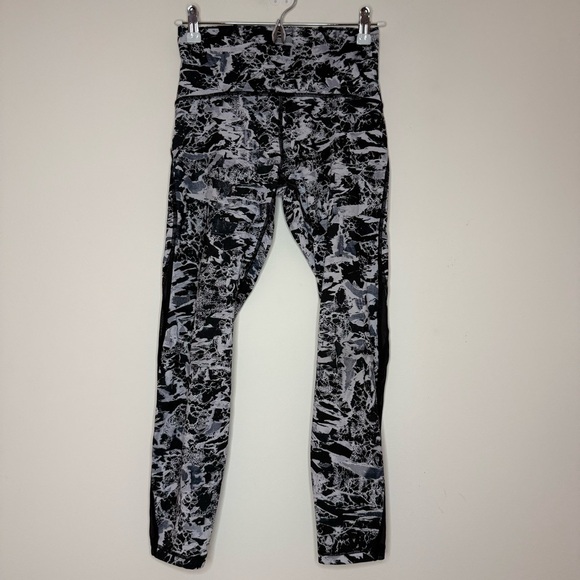 LULULEMON Train Times Athletic Full Length Leggings in Interlaced Starlight - Picture 3 of 11